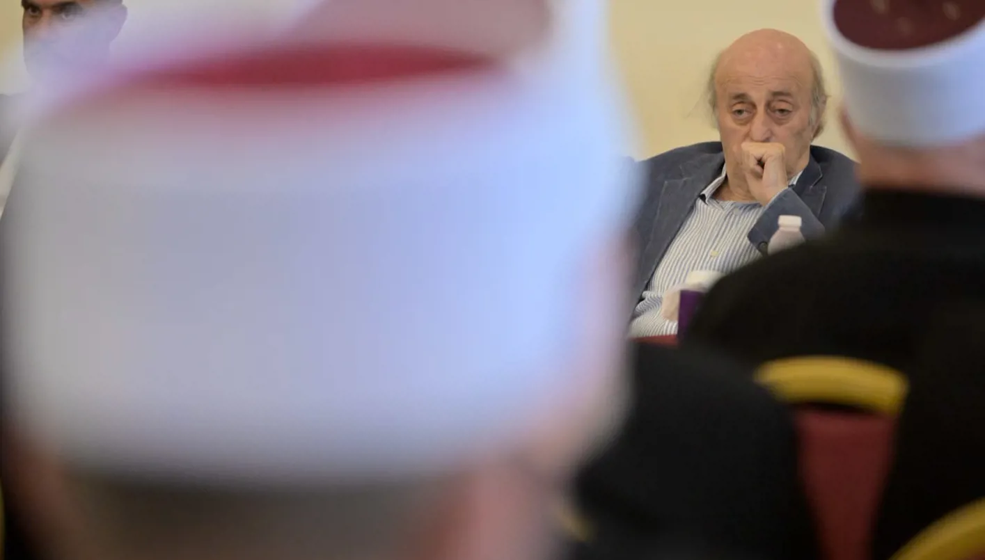 جنبلاط يرفض اتفاق الإطار اللبناني الإسرائيلي ويصفه بالأحادي