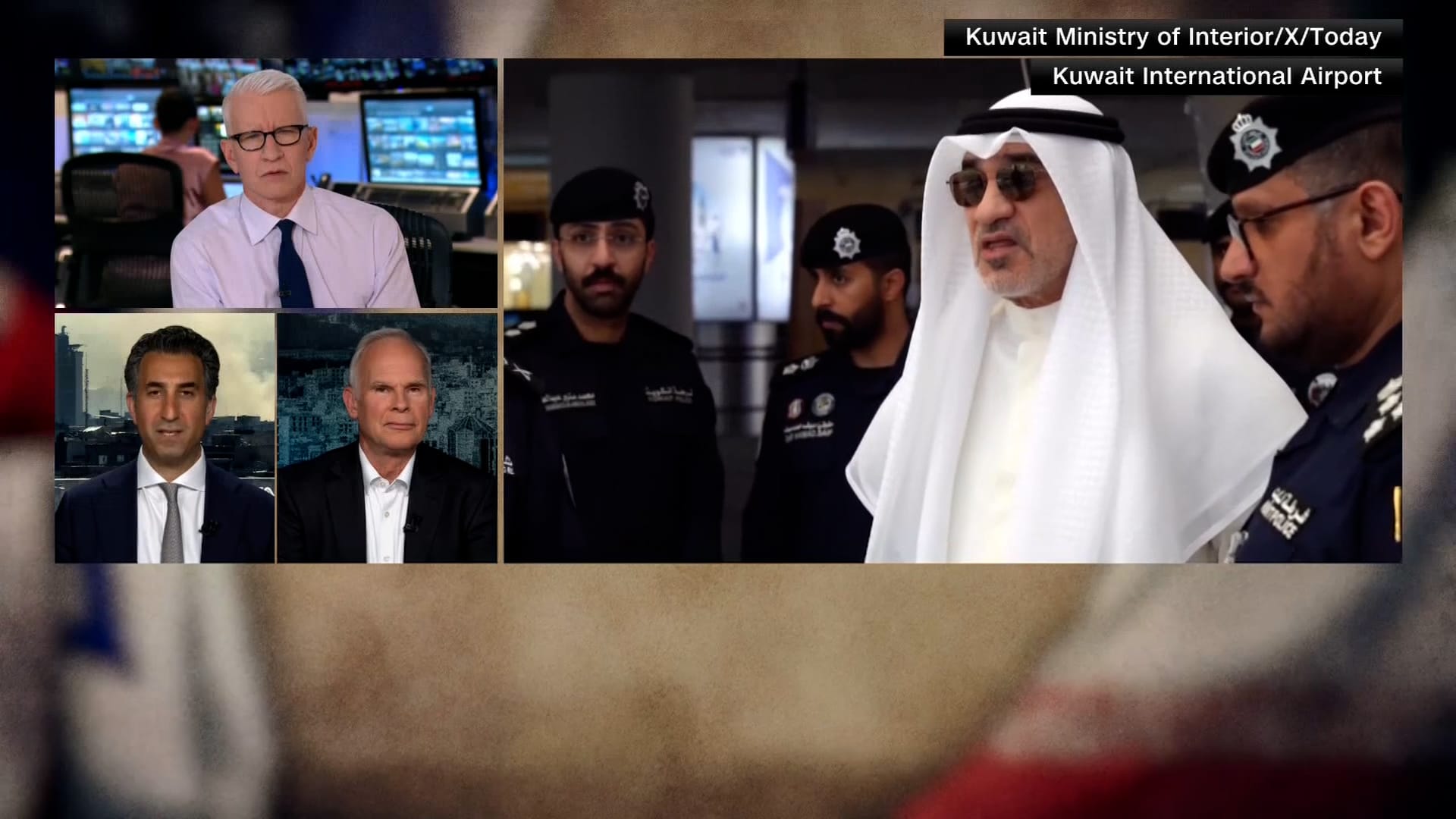 هجمات إيرانية بصواريخ ومسيّرات تستهدف مطار الكويت الدولي وتُخلّف 63 مصاباً