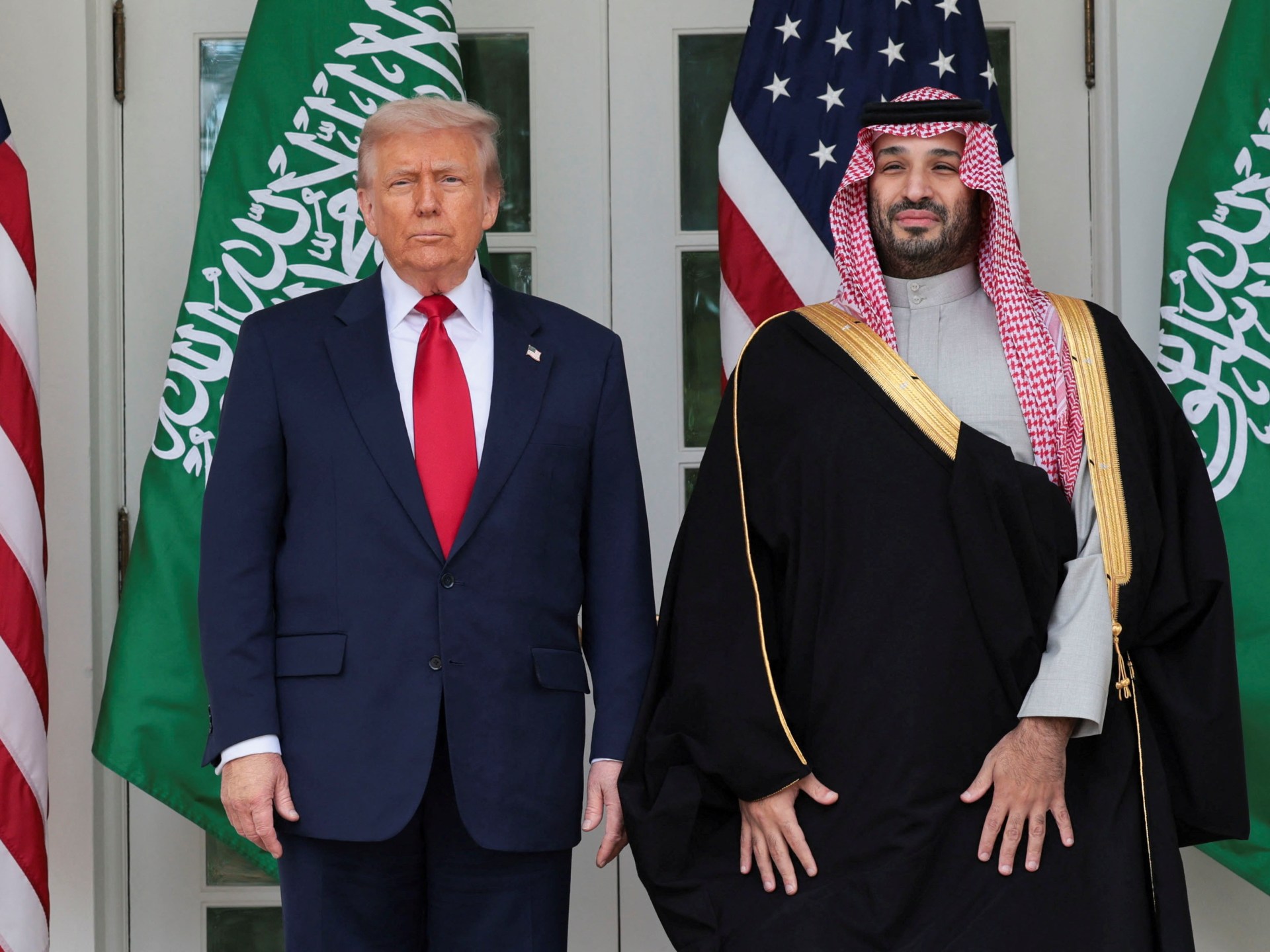 ترامب ومحمد بن سلمان يبحثان أمن الملاحة ومسار المفاوضات الأمريكية الإيرانية