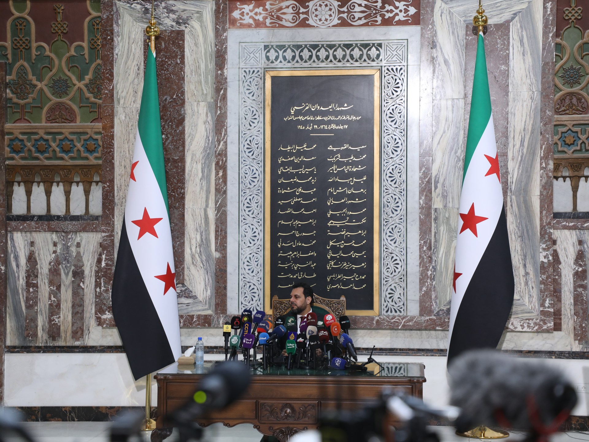 سوريا: اكتمال تشكيل مجلس الشعب الانتقالي وأولى جلساته الإثنين