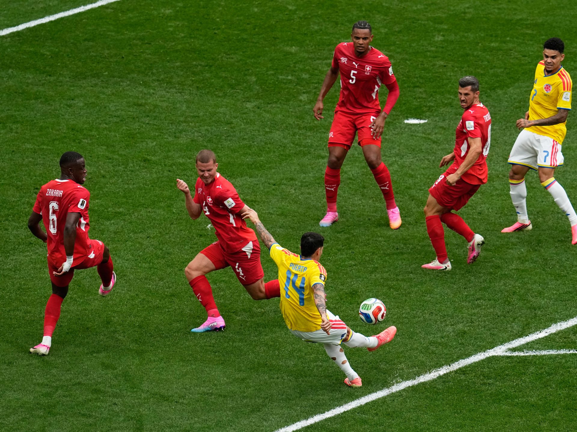 كولومبيا وسويسرا يتنافسان على بلوغ ربع نهائي كأس العالم 2026